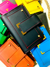 Carregar imagem no visualizador da galeria, Tyler 80s Black cash envelope wallet