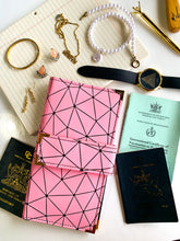 Cargar imagen en el visor de la galería, Patriot Pinklyne travel document holder