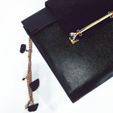 Carregar imagem no visualizador da galeria, Nolana Classic Black document carrier tote