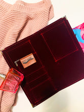 Load image into Gallery viewer, Olivia Aqua Flamingo luxury checkbook cover
