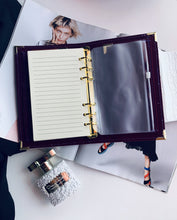 Load image into Gallery viewer, Pure Two Piece Set- A6 executive notebook and keyholder set
