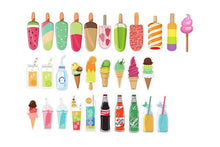 Load image into Gallery viewer, Popsicle Summer bookmarks