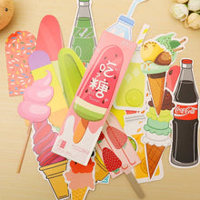 Load image into Gallery viewer, Popsicle Summer bookmarks