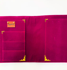 Nolana Classic Pink executive set (document carrier and clipboard set)