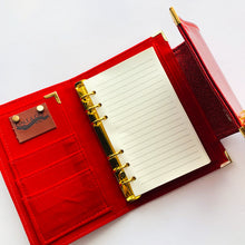 Load image into Gallery viewer,  a6 planner, personal planner, custom planner, planner agenda, gale and co trinidad, made in trinidad and tobago, planner babe, luxury planners, planner accessories, faux leather planner, vegan leather brand, vegan leather planner, caribbean designer