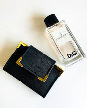 Load image into Gallery viewer, black key holder, key purse, gale and co trinidad, 6 ring keyholder, small leather goods, made in trinidad and tobago, caribbean designer, vegan leather brand, luxury stationery, office supplies, organisation pieces, cute gifts