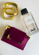 Charger l'image dans la galerie, purple document portfolio, passport cover, purple planner, personal planner, A6 planner, budget binder, keyholder purse, gale and co trinidad, gale and co TT, made in trinidad and tobago, caribbean designer, faux leather planner