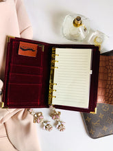 Carregar imagem no visualizador da galeria, pink crocodile a6 planner, personal planner, plannerbabe, planner agenda, gale and co trinidad, made in trinidad and tobago, planner babe, luxury planners, planner accessories, faux leather planner, vegan leather brand, vegan leather planner, caribbean designer, stationery supplies, luxury stationery