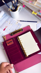The Sucre executive set (A6 planner and executive clipboard)