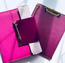 Afbeelding in Gallery-weergave laden, Nolana Classic Pink executive set (document carrier and clipboard set)

